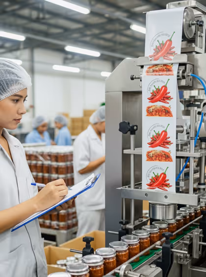 โรงงานผลิตน้ำพริก OEM ครบวงจร | น้ำพริกรุ่งเจริญ รับผลิตทุกสูตร
