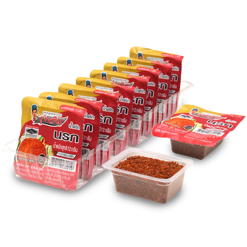 ขายส่ง-ขายปลีก น้ำพริกมินิ รุ่งเจริญ น้ำพริกอร่อย