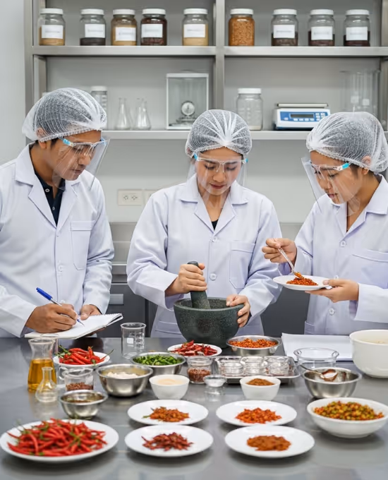 โรงงานผลิตน้ำพริก OEM ครบวงจร | น้ำพริกรุ่งเจริญ รับผลิตทุกสูตร